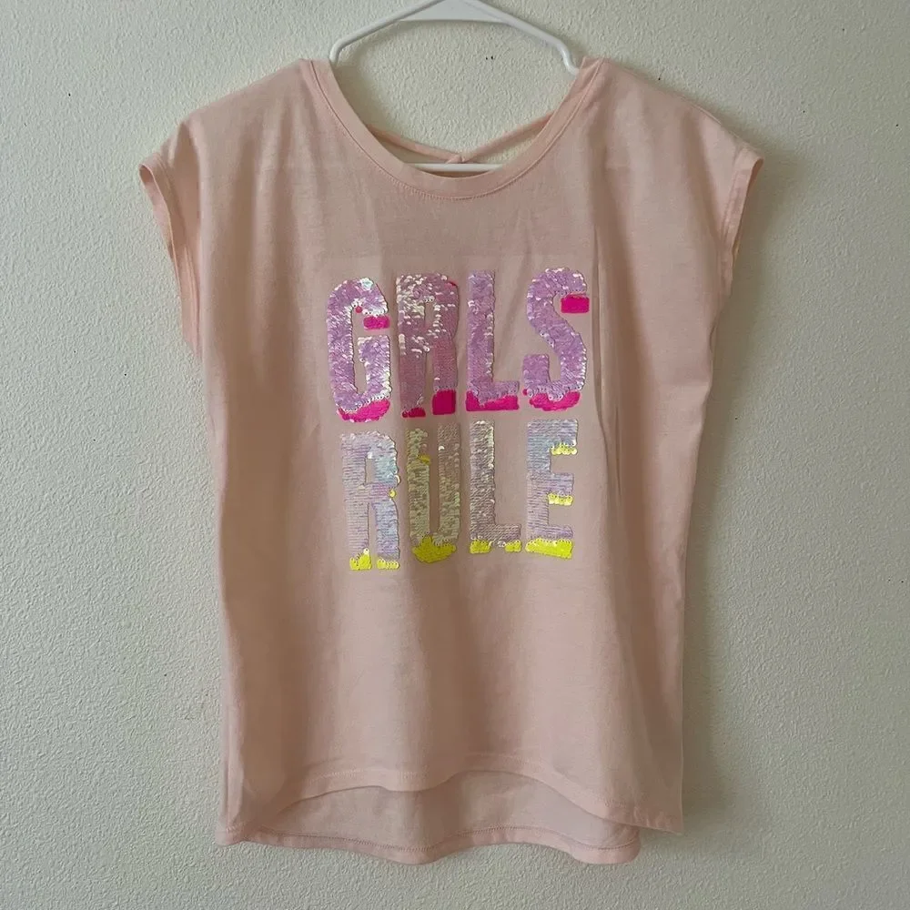 Old Navy Girl Rule T shirt XL (14)